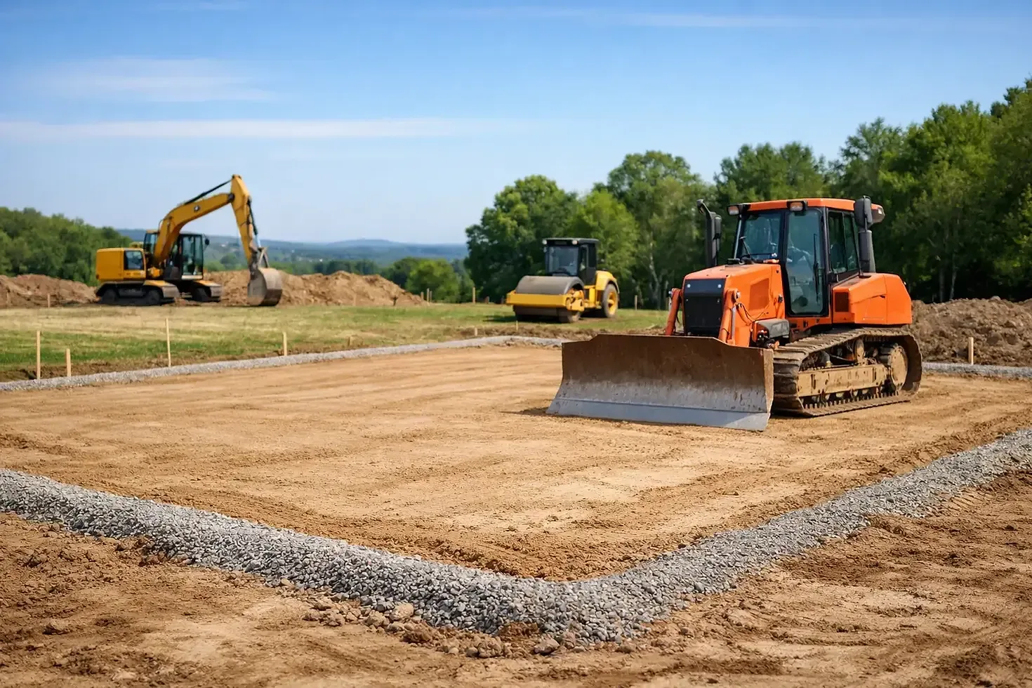 Building Pads in Burleson, TX